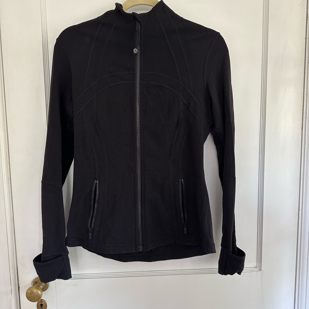 Lululemon Black Define Jacket Size 8
